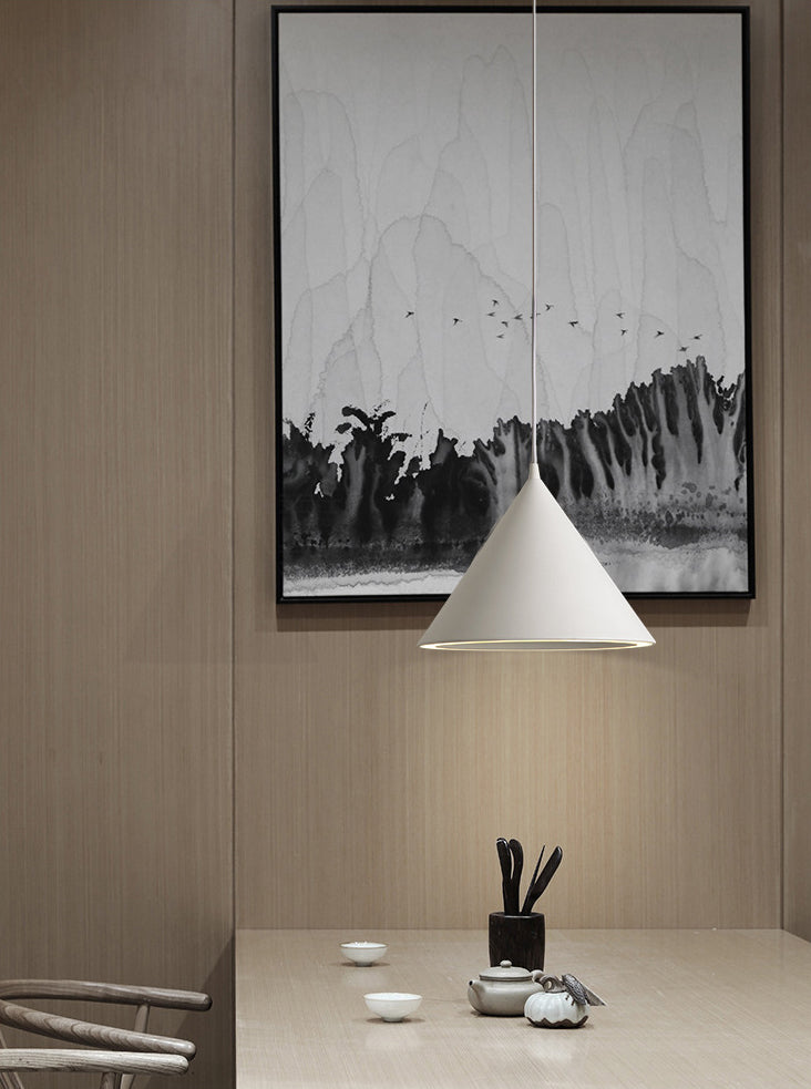 Makaroon -Mini -Anhänger -Leuchten -Leuchten -Aluminiumkegelform -Pendellampe zum Dinging -Tisch