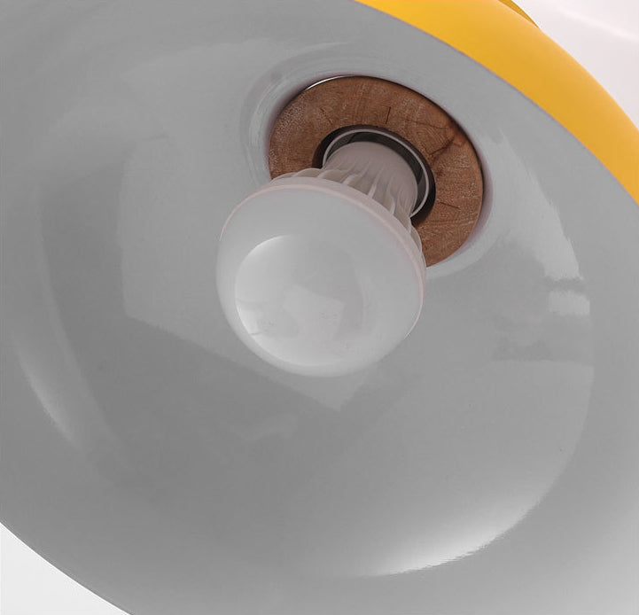 Aluminum Macaroon Hanging Light Contemporary Style Mini Suspension Lighting Fixture for Bedroom Kitchen