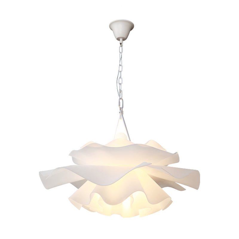 Nordic Style Flower Pendant Ceiling Light Acrylic Up and Down Lighting Hanging Light for Bedroom