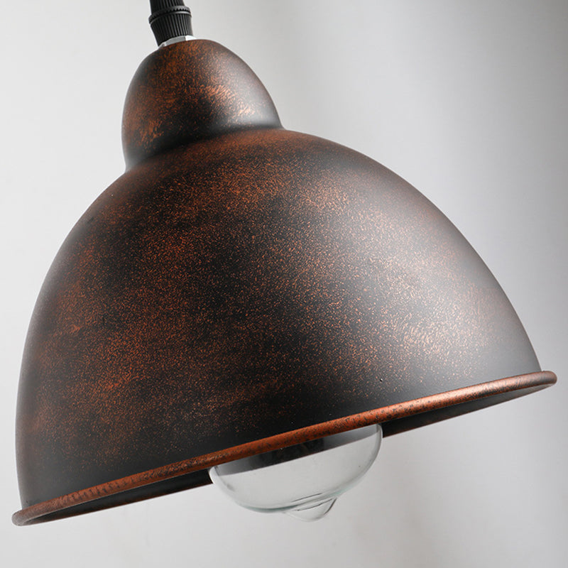 Retro Industrial Style Dome Schatten Wandmontage Lichter Metallic Wall Montage Lampe für Bar