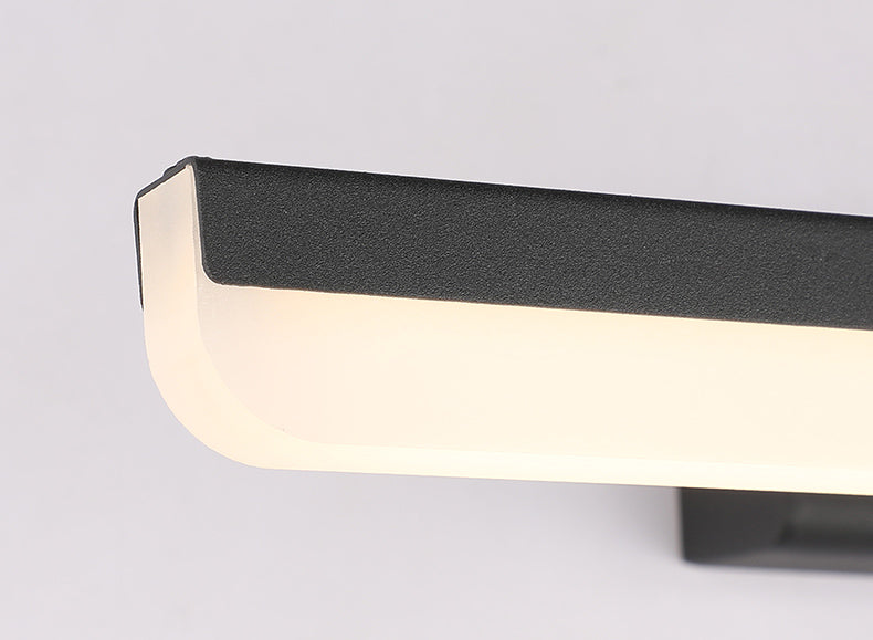 Modern Minimalist Style Linear Vanity Lighting Fixtures Plastic Vanity Sconces