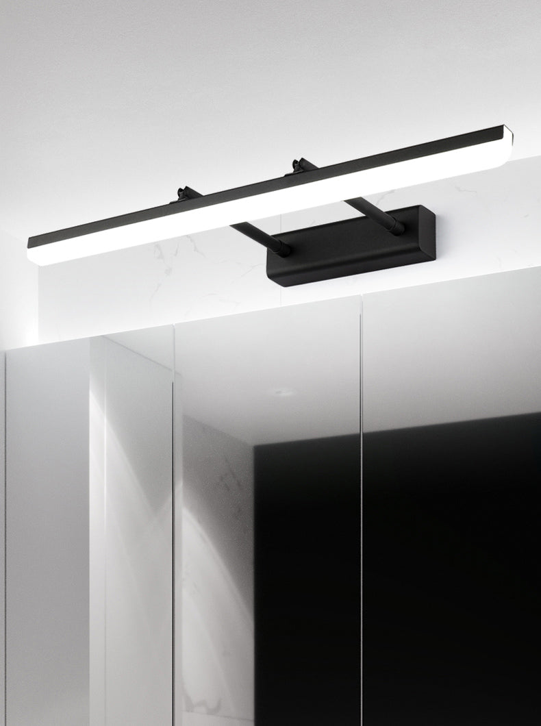 Modern Minimalist Style Linear Vanity Lighting Fixtures Plastic Vanity Sconces