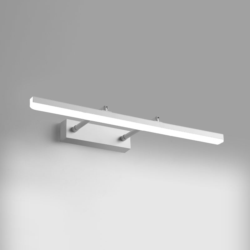 Modern Minimalist Style Linear Vanity Lighting Fixtures Plastic Vanity Sconces