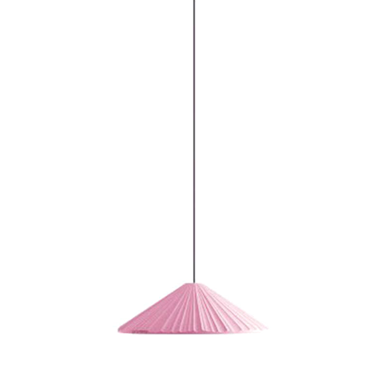 Paraguas colgante luminoso accesorio de resina nórdica accesorio de iluminación colgante para comedor