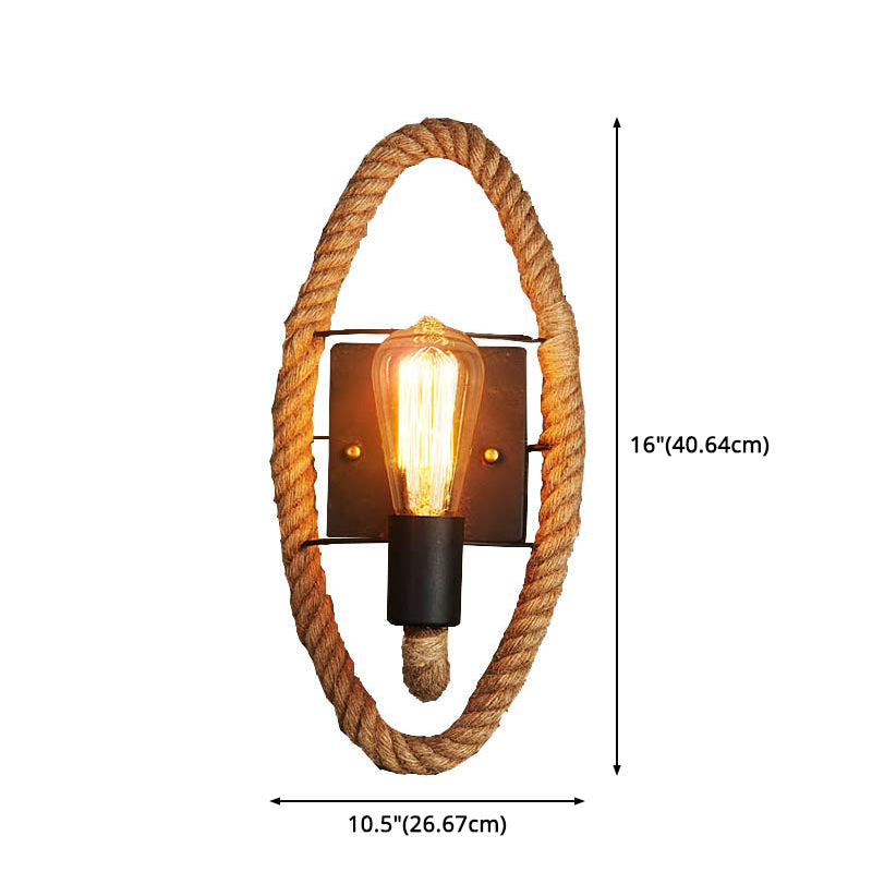 Luz de la pared geométrica industrial vintage lámpara de montaje de pared de metal lámpara de montaje para barra
