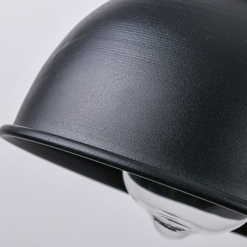 Dome Wall Mounted Lamps Vintage Industrial Metal Wall Sconces Lighting Fixtures for Courtyard