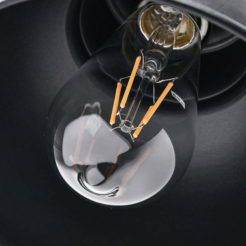 Dome Wall Mounted Lamps Vintage Industrial Metal Wall Sconces Lighting Fixtures for Courtyard