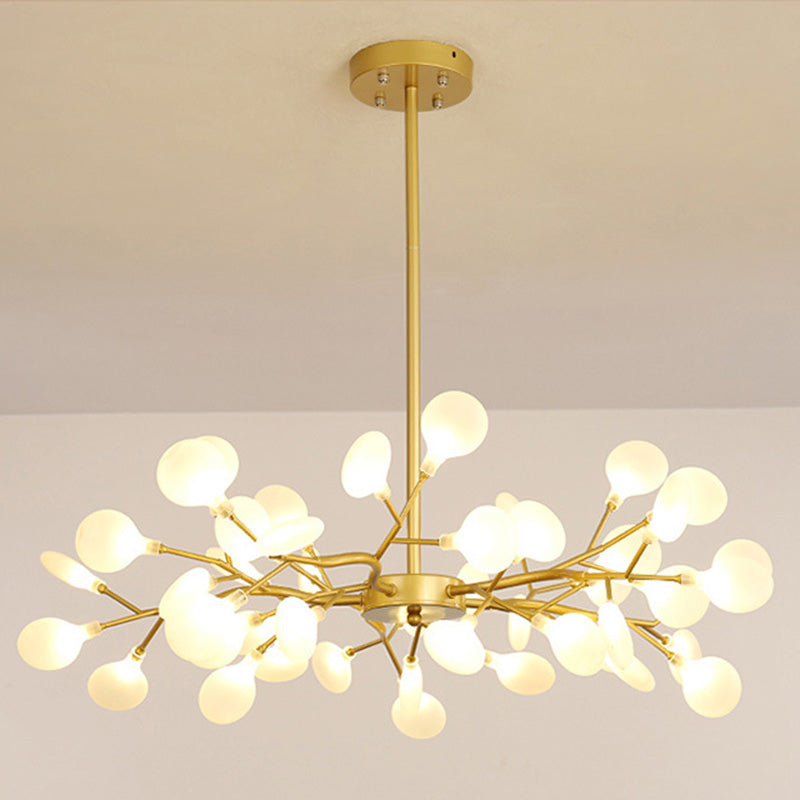 Spray Chandelier Light Fixtures Nordic Style Acrylic Pendant Light