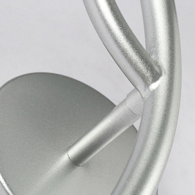 Modern Round Wall Mount Lighting Milky Glass Wall Mounted Lighting for Bedroom