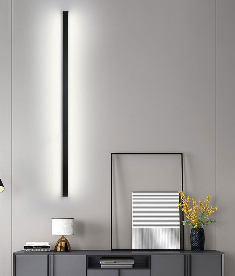 Linear Wall Donce Modern Minimalist Style Plástica 1 Lucins de luz para dormitorio de restaurantes