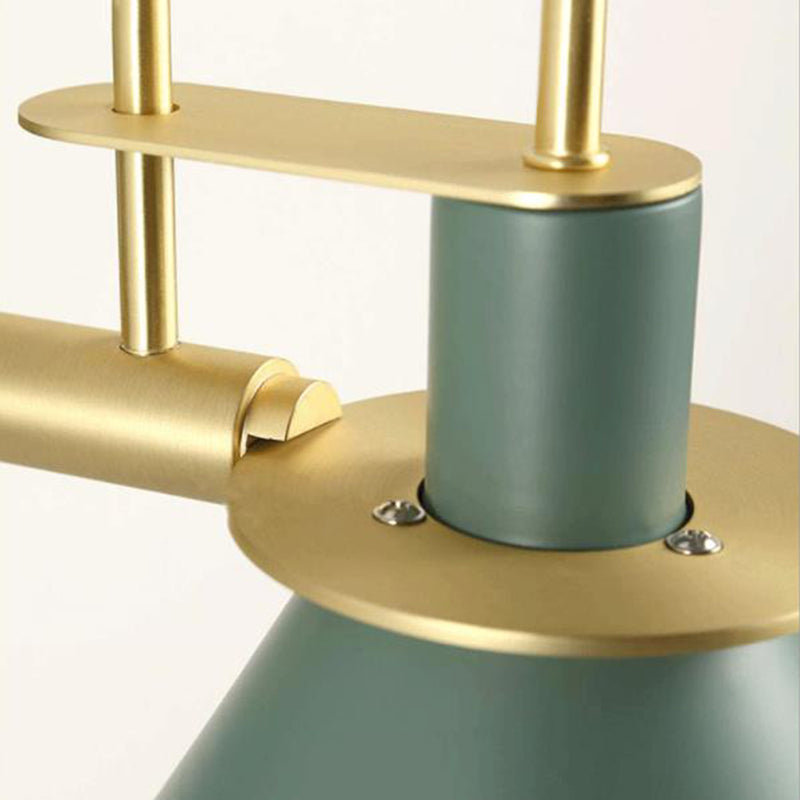 Nordic Simplicity Lights Wall Lights Metallic Gnonce Lights pour le chevet