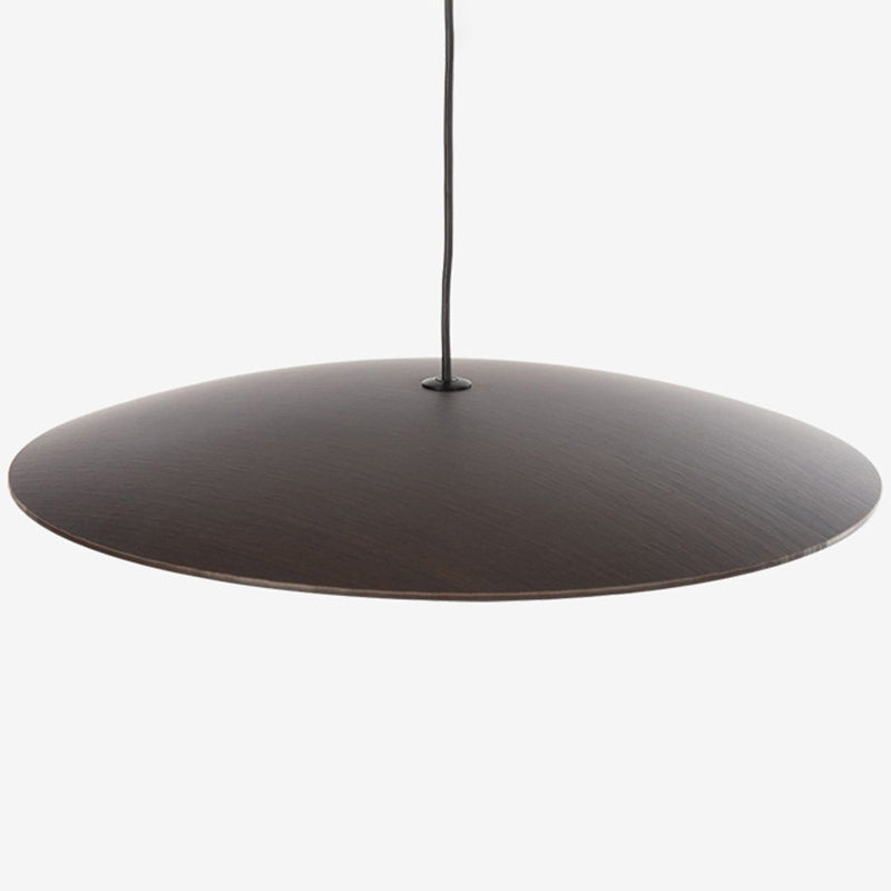 Schwarz UFO-Form Minimalismus-Stil LED Hängende hängende leichte postmoderne Metallbeleuchtung für Wohnzimmer