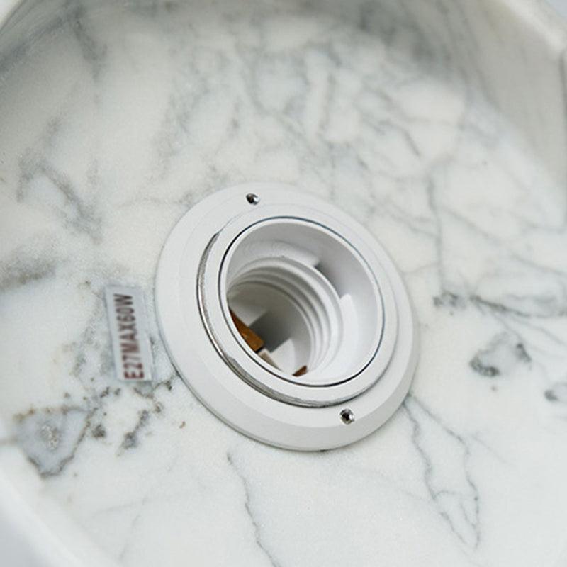 Nordischer Stil weißer Marmor hängend hängend