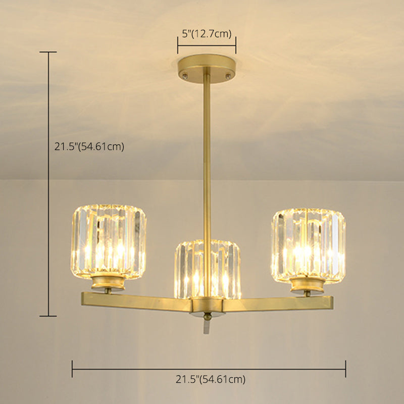 Lichte moderne luxe stijl verticale hanger verlichtingsarmaturen kristal hanglampje