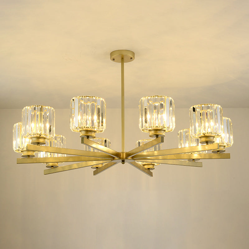 Lichte moderne luxe stijl verticale hanger verlichtingsarmaturen kristal hanglampje