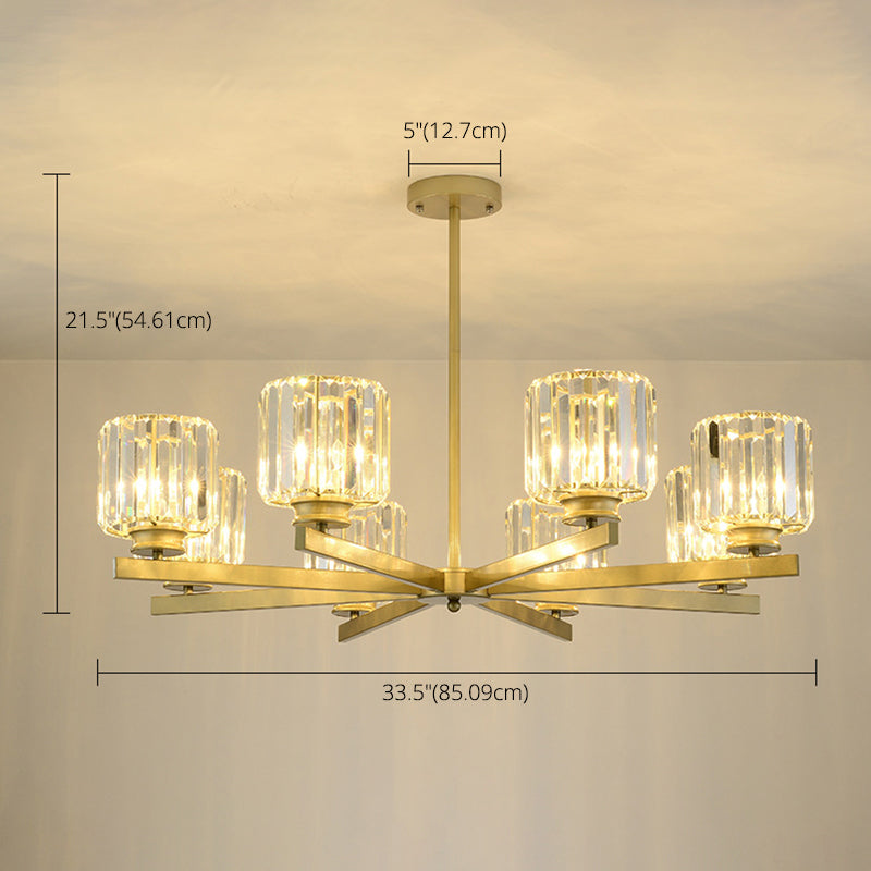 Lichte moderne luxe stijl verticale hanger verlichtingsarmaturen kristal hanglampje