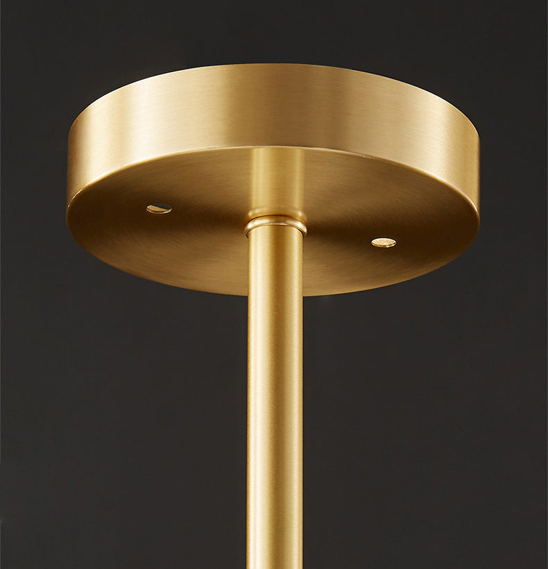 Postmodern Luxury Style Spray Pendant Chandelier Crystal Hanging Lamp