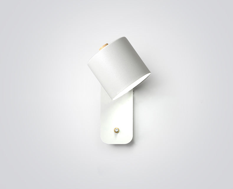 Nordic Modern Style 1 Light Wall Light Metal Cylindrical Wall Light for Living Room