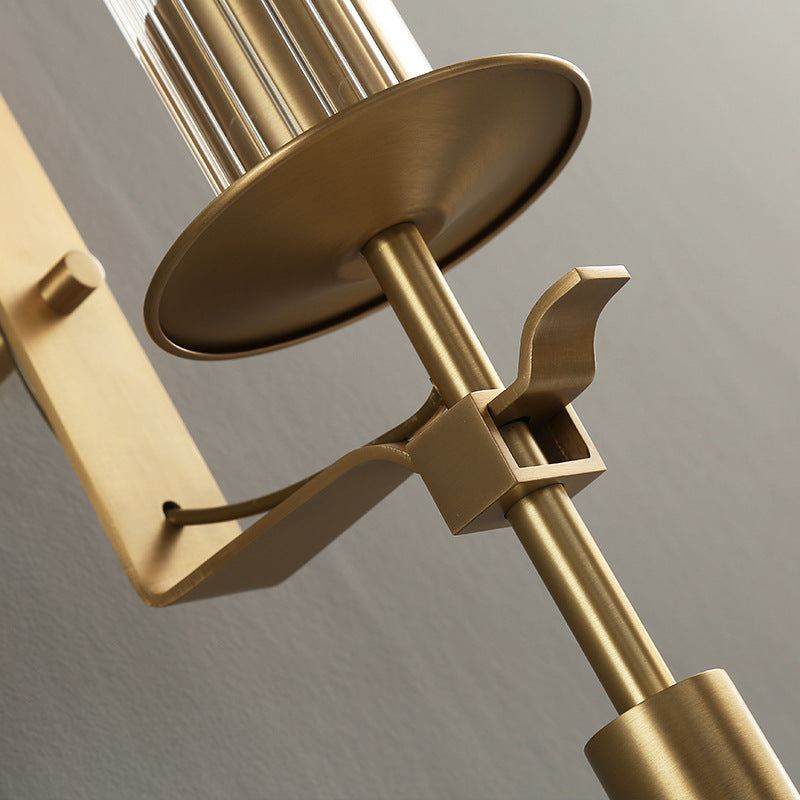 Ultra-moderne Rohrwandleuchten Beleuchtungsglas Wandmontage Leuchte für das Wohnzimmer