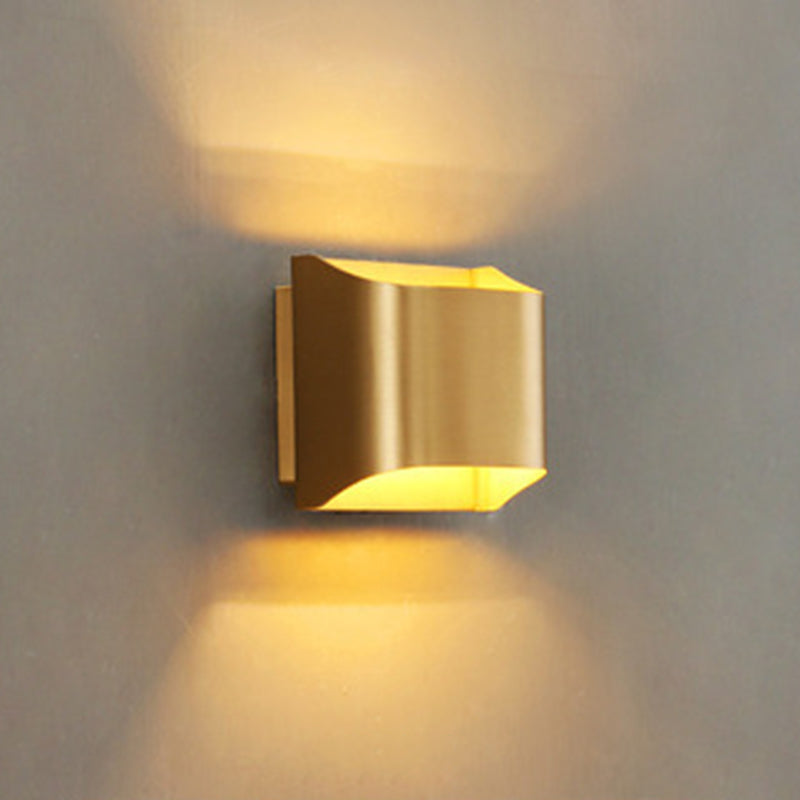 Moderne eenvoud geometrische wand gemonteerde lampen aluminium wandmontage lichtmontage voor slaapkamer
