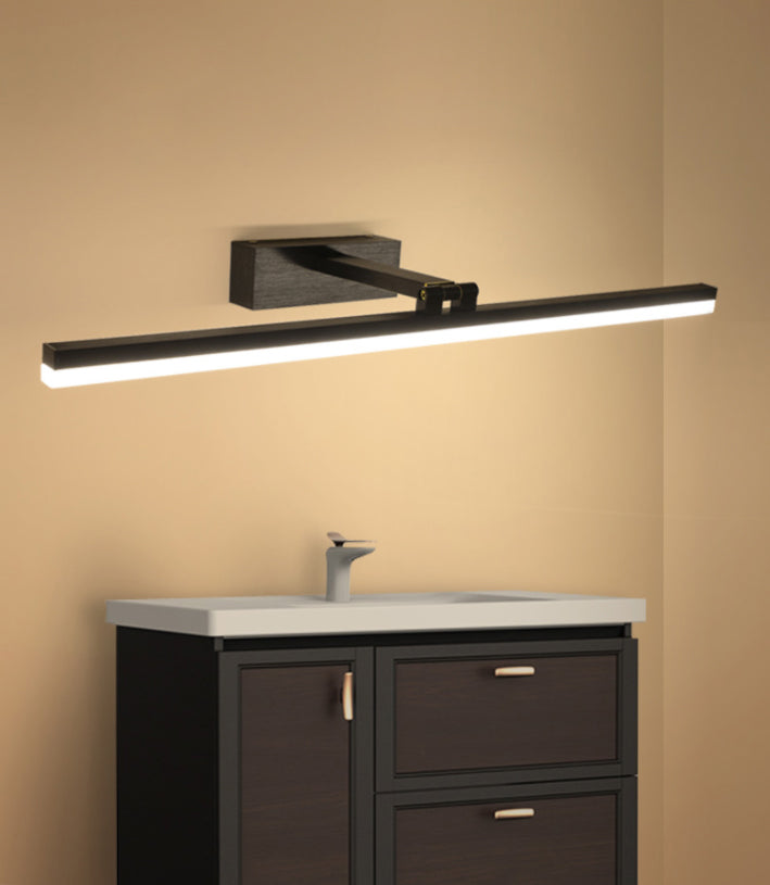 Modern Minimalist Minimalist Linear Vanity Fishestures Vanity Sconce acrilico