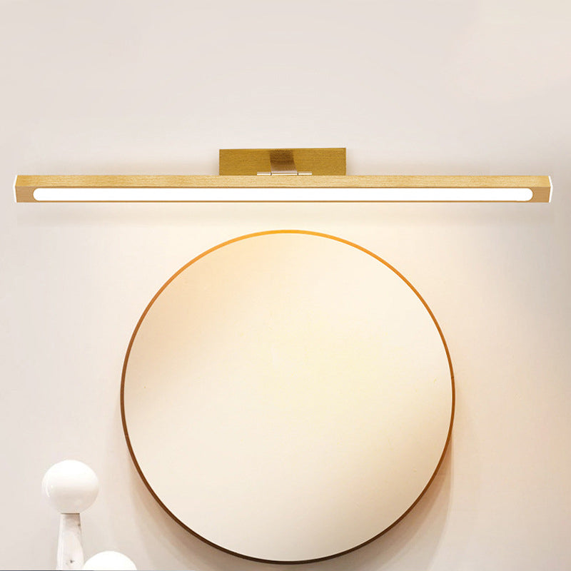Nordic Minimalist Style Linear Vanity Lighting Fixtures Acrylic Vanity Sconce