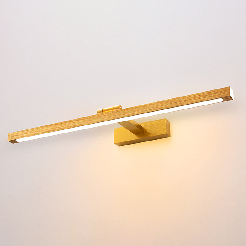 Nordic Minimalist Style Linear Vanity Lighting Fixtures Acrylic Vanity Sconce