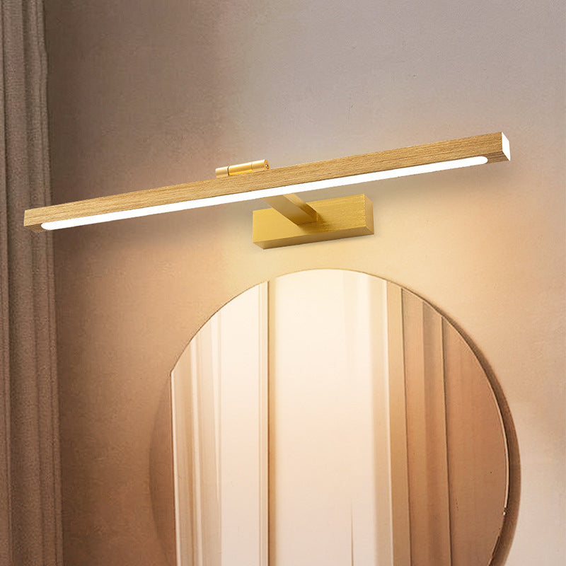 Nordic Minimalist Style Linear Vanity Lighting Fixtures Acrylic Vanity Sconce