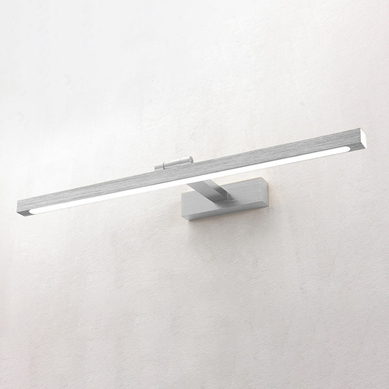 Nordic Minimalist Style Linear Vanity Lighting Fixtures Acrylic Vanity Sconce