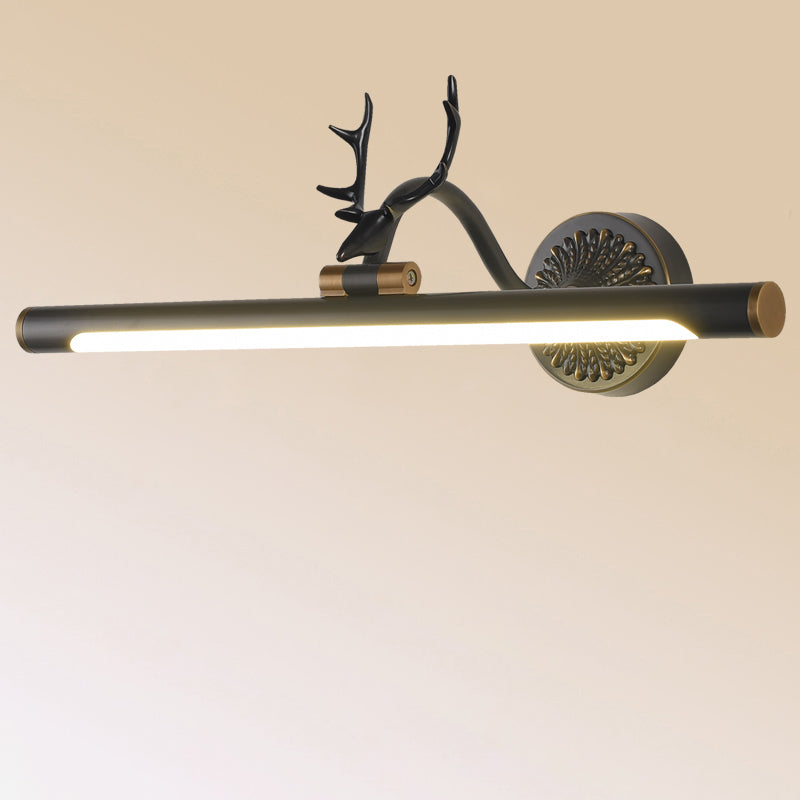 Luce Extravagant Linear Vanity Fishestures Acrilic Vanity Sconce