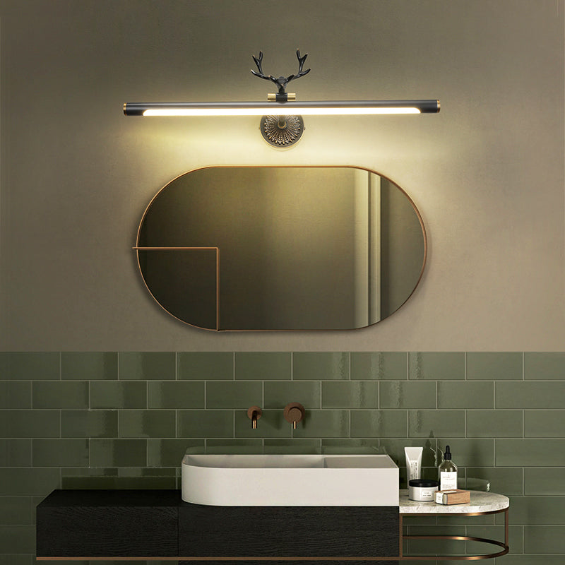 Luce Extravagant Linear Vanity Fishestures Acrilic Vanity Sconce