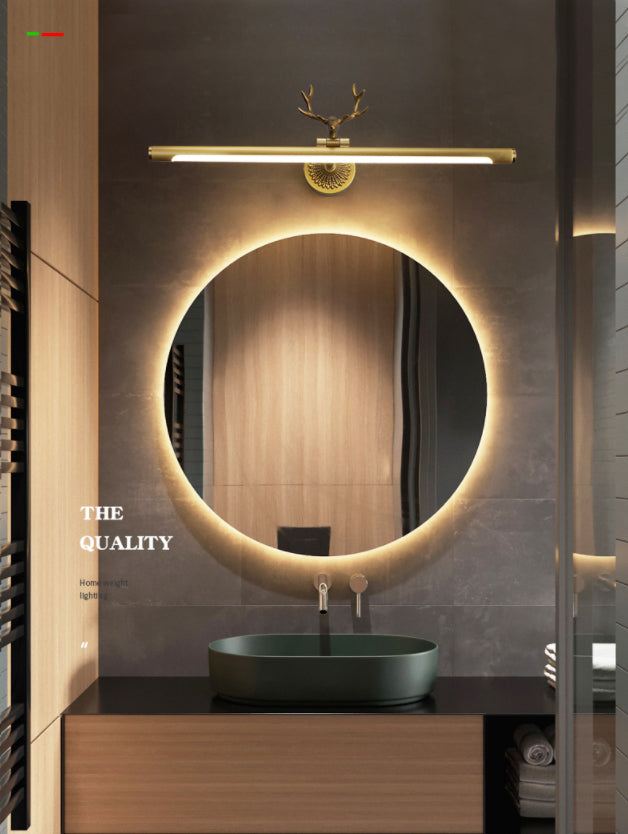 Luce Extravagant Linear Vanity Fishestures Acrilic Vanity Sconce