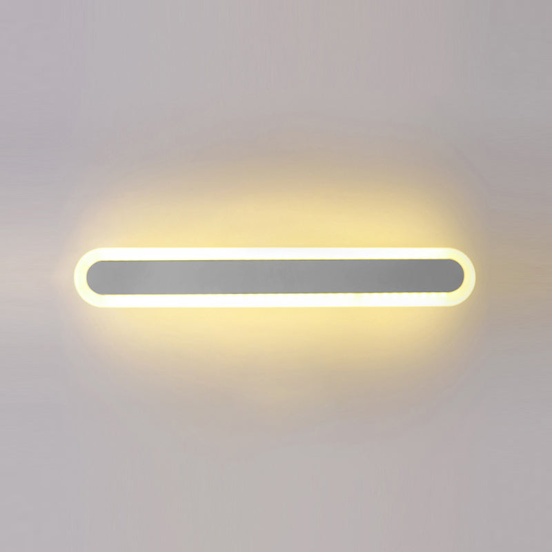 Modern Minimalist Style Linear Vanity Lighting Fixtures Metal Vanity Sconce