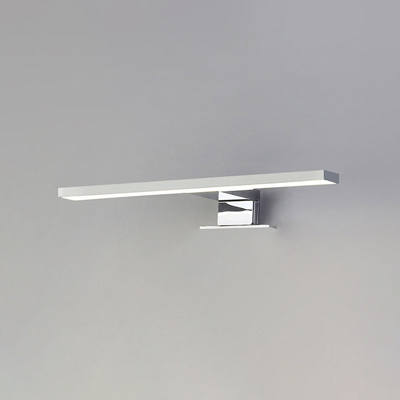 Moderni apparecchi di lampada da vanità lineari illuminazione a parete acrilica per il bagno