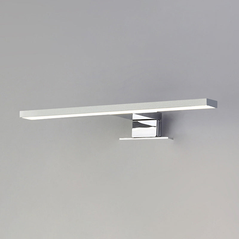 Luz de tocador lineal moderno Lighting acrílico Iluminación montada en la pared para el baño