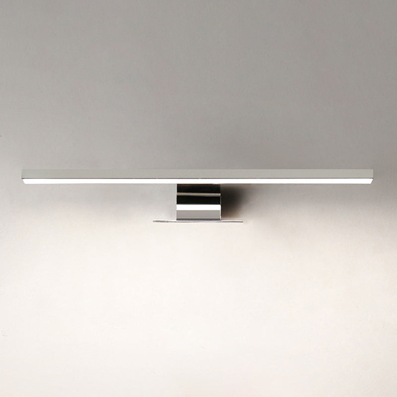 Luz de tocador lineal moderno Lighting acrílico Iluminación montada en la pared para el baño