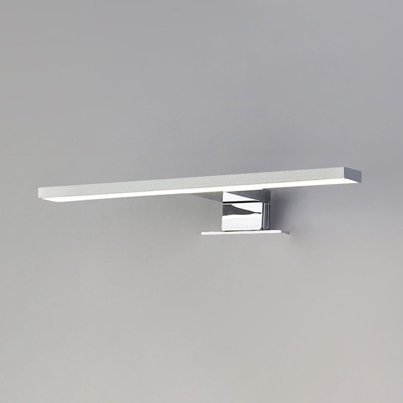 Luz de tocador lineal moderno Lighting acrílico Iluminación montada en la pared para el baño