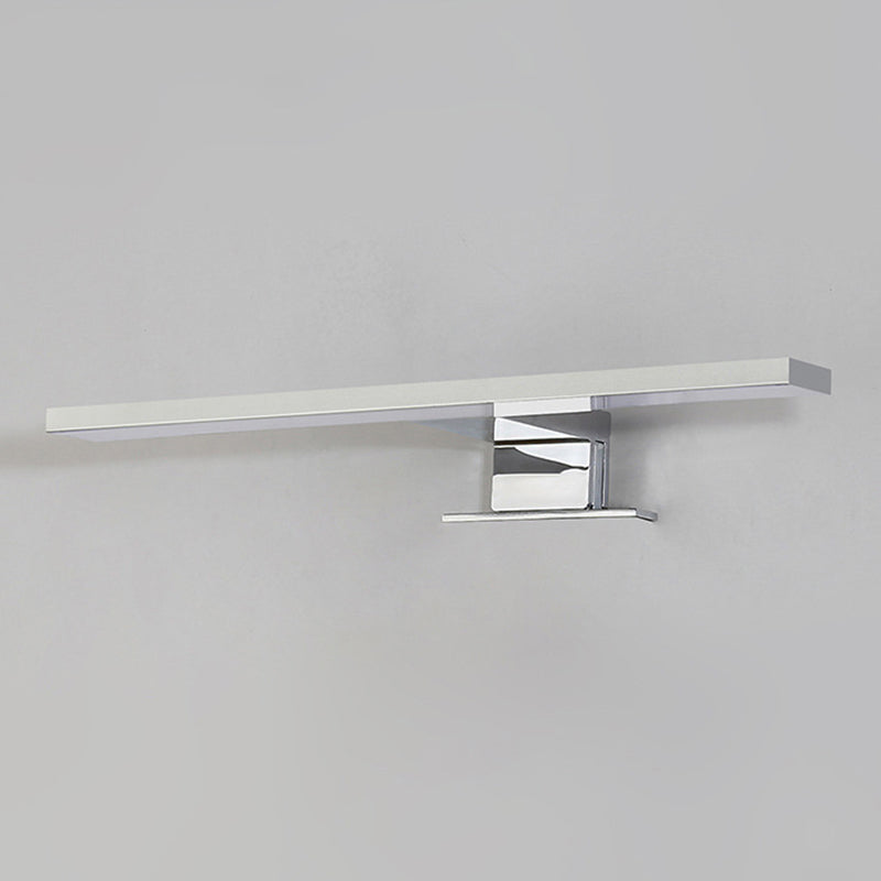Luz de tocador lineal moderno Lighting acrílico Iluminación montada en la pared para el baño