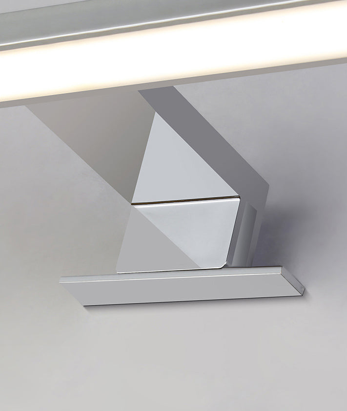 Moderni apparecchi di lampada da vanità lineari illuminazione a parete acrilica per il bagno