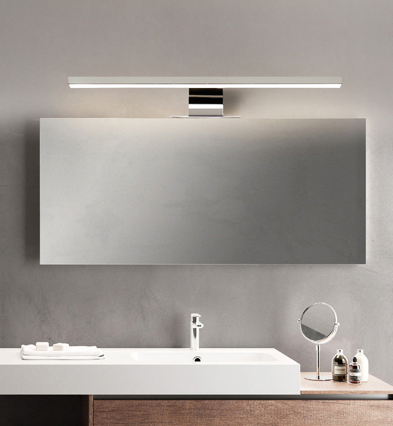 Luz de tocador lineal moderno Lighting acrílico Iluminación montada en la pared para el baño