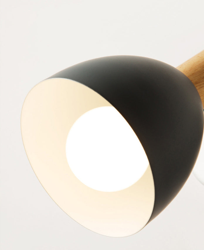 Lámparas de pared de pared de simplicidad nórdica lámpara de montaje de pared metálica metálica lámpara para dormitorio