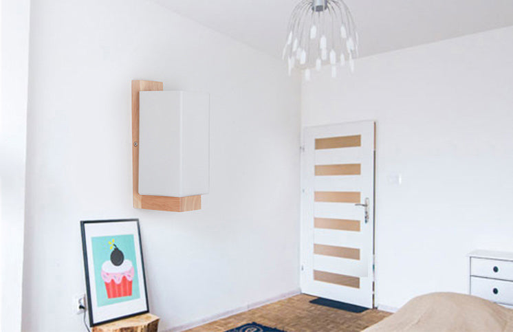 Wit rechthoekige wand sconce verlichting moderne stijl glazen wand gemonteerd verlichtingsarmatuur