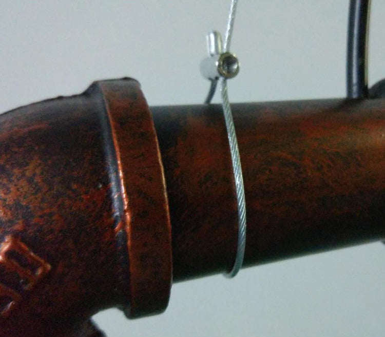 5 Lights Metal Tubular Island Pendant Light Retro Industrial Exposed Bulb Restaurant Island Lamp