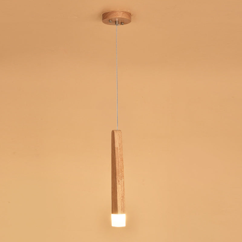 Holzstab mehrleichter Anhänger minimalistischer Acrylhängedecke für den Untersuchungsraum