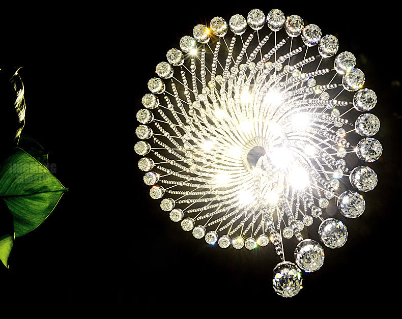 Molecular Pendant Chandelier Modern Luxury Style Crystal Hanging Light