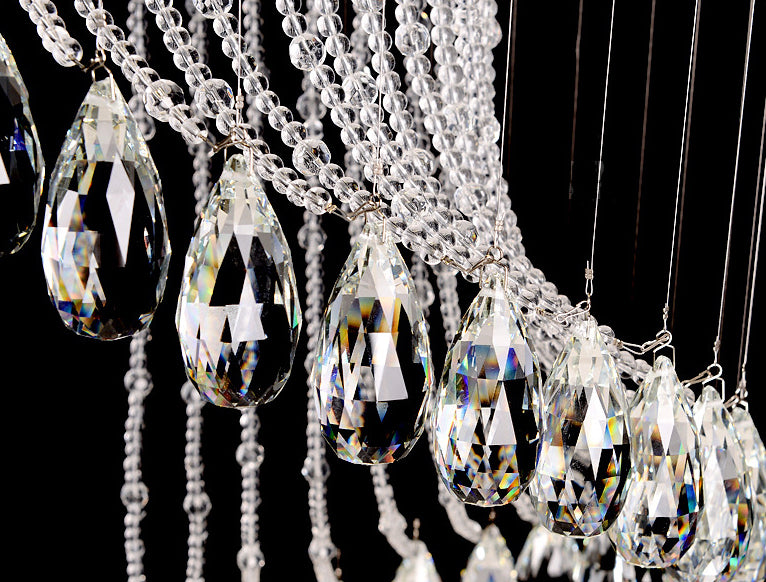 Molecular Pendant Chandelier Modern Luxury Style Crystal Hanging Light