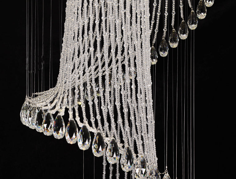 Molecular Pendant Chandelier Modern Luxury Style Crystal Hanging Light