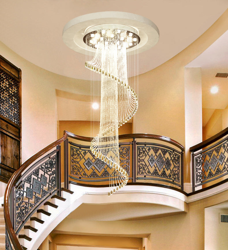 Molecular Pendant Chandelier Modern Luxury Style Crystal Hanging Light