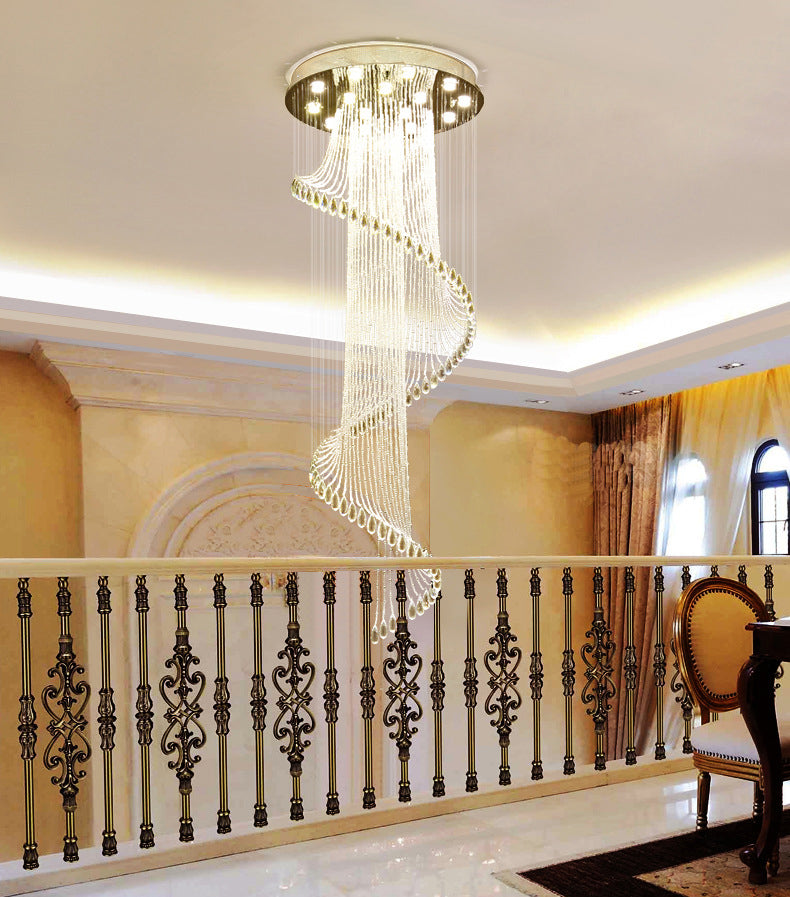 Molecular Pendant Chandelier Modern Luxury Style Crystal Hanging Light