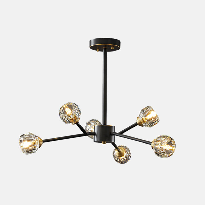 Luci a soffitto a sospensione a sospensione in stile spray di lusso postmoderno